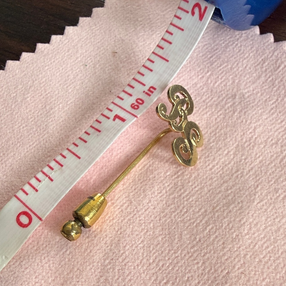 Vintage 14k Gold Pin - Picture 5 of 9